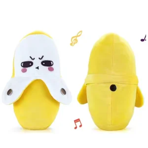 Wholesale Hot Selling Electronic Music Toy Dolls Banana Plush Toys Touch Sensitive Plush Toys Fruit Sensing Pianos For Children