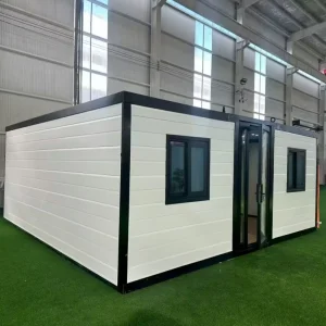 20FT Steel Frame Building Modular Office Foldable Wooden Prefabricated Container Home