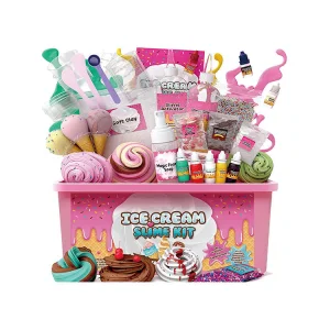 Ice Cream DIY Playdough Slime Kits