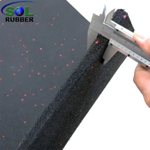 15mm Anti-Static EPDM Rubber Gym Flooring Mat