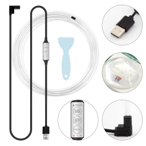 H5u 5m Car Interior Ambient RGB LED Light Strip