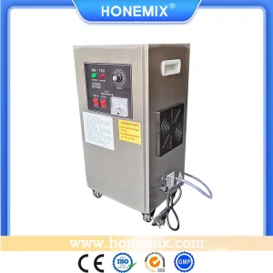 Gerador de Ozônio Móvel Pequeno Honemix Purificador de Água Equipamento de Tratamento de Água para Piscina
