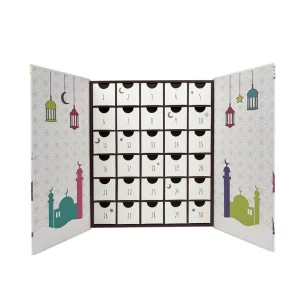 Venda Quente Caixa de Presente de Papel Personalizada para o Ramadan e Natal