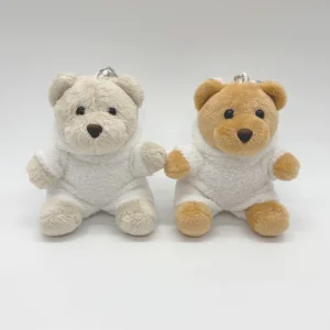 Eco-friendly Couple Pajamas Plush Keychain