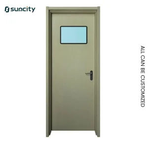 Medical Grade Radiation Shielding ICU Laboratory Hospital Door for Clinical Facilities