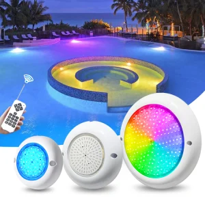 RGB LED Swimming Pool Light ABS Body