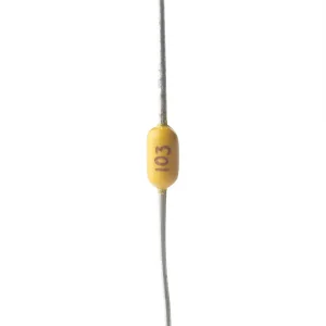 High Voltage 25 to 100VDC Axial Ceramic Capacitor for Electronics