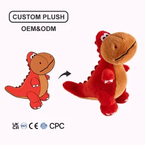 Custom Cartoon Dinosaur Plush Toy