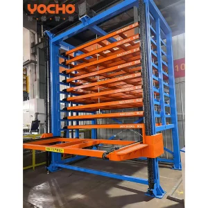 Intelligent Automatic Storage System With Drive-In Pallet Rack