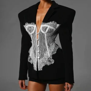 New Crisp Lace Suit