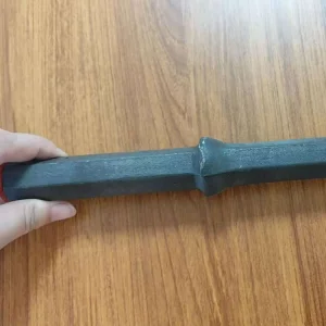 Small Hole Rock Drilling Tools 7/11/12 Degree Tapered Conical Drill Rod Hex.22 for Mining