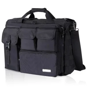 Multi-Function Cross Body Briefcase Handbag