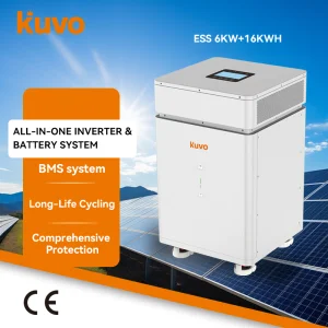 Sistema de Armazenamento de Energia com Inversor Solar de Alta Eficiência e Bateria de Lítio para Uso Residencial
