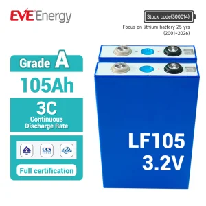 EVE LF105 LiFePO4 Battery Cell
