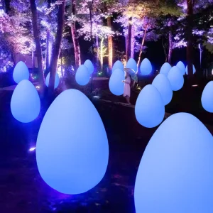 LED Tumbler Egg-shaped Large Outdoor Landscape Light