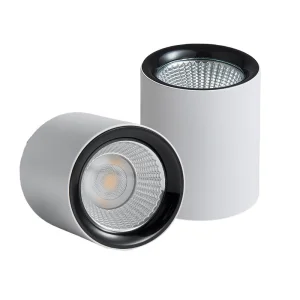 Commercial Lighting IP65 7W 10W 15W Surface Mounted Cylinder Spotlight LED Downlight