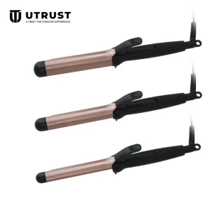 Professional 19mm/25mm/32mm/ Hair Curling Iron Wave Machine Pro Spiral Curlers Rollers Wand Styling Tools