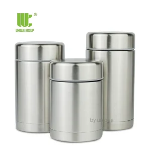 Leakproof Thermal Food Container Stainless Steel Vacuum Lunch Container for Office Meal and School Soup OEM