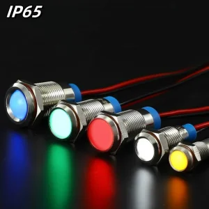 Waterproof LED Metal Indicator Lamp
