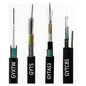 20 Years Factory Wholesale Distribution 12 24core GYXTW Outdoor Overhead Underground Armoured Fiber Optical Cable