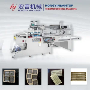 Fully Automatic Plastic OPS/Pet Plastic Thermoforming Machine