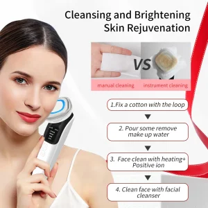 LED Light Magic Facial EMS Skin Care Massager