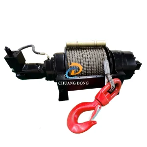 Free Fall Hydraulic Winch