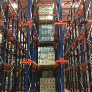 Estantería de palets ajustable de múltiples capas para almacén de almacenamiento en frío