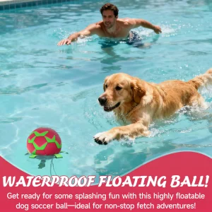 Waterproof Floating PU Eco-Friendly Dog Ball