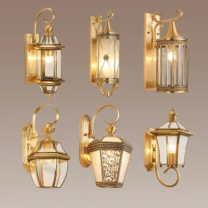 Vintage Brass Lantern