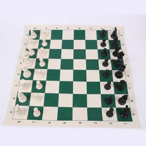 Wholesale Cheap PU Leather Rolling up Vinyl Chess Fold Board Game