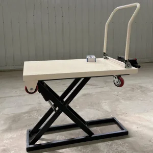 Electric Flatbed Truck Handling Warehouse Scissor Lift Loading and Unloading Mini Hydraulic Table Lift