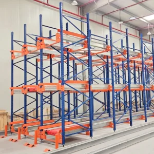 Heavy Duty Industrial Warehouse Storage Radio Shuttle Racking System Automated Pallet Shuttle Rack for High Density Storage