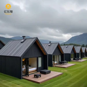 Customized Eco-Friendly Light Steel Structure Villa