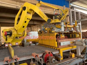 China Top Supplier Brick Making Machine Brick Stacker Robot Indoor Tile Laying Robotic Arm for Brick Stacking