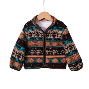 Nuevo Cárdigan Unisex de Forro Polar para Niños