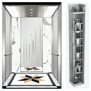 Low to MID-Rise Domestic Traction Lifts Passenger Elevator with/Without Small Machine Room