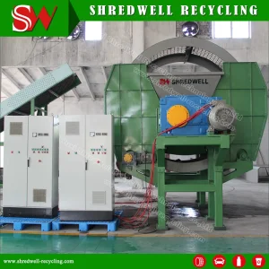 Equipamento de Reciclagem de Metal, Madeira/Plástico para Trituração de Pneus Usados