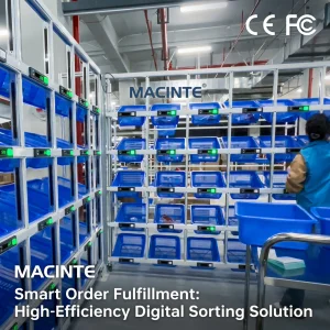 Smart Order Fulfillment Pick to Light System