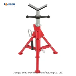 High Quality Stable V-Head Adjustable Pipe Stand Support
