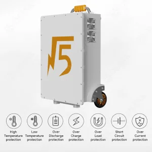 5kwh Mobile Solar Storage &amp; Charging Device, Ready to Use Anywhere