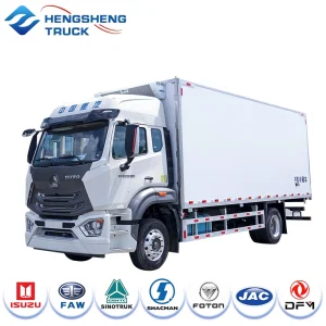 Sinotruk Temperature-Controlled Freezer Van Refrigerated Cargo Truck for Cold Chain Transport