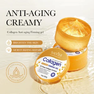 Sadoor 300g High Quality Collagen Gel ODM Wholesales Hydrating Moisturizing Refreshing Anti-Aging Firming Natural Organic Face