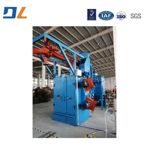 Heavy-Duty Mesh Belt Shot Blasting System for Industrial Applications