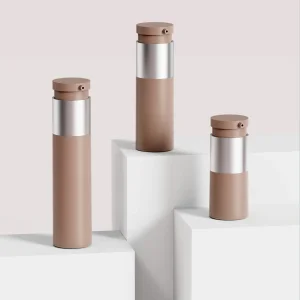 15ml 30ml 50ml Custom Color PP Airless Cosmetics Packaging with Twist Lock Pump
