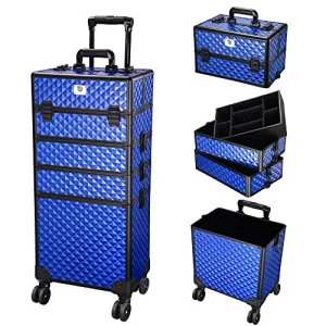 Caja de maquillaje rodante