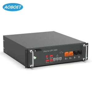 أوبو Uhome-LFP2400 نظام إمداد الطاقة الاحتياطي 48V50ah 2.4kwh نظام بطارية ليثيوم الاحتياطي Lifep04 بطارية ليثيوم