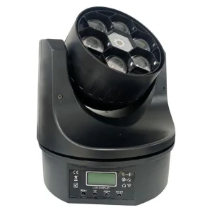 6X12W Luz de Cabeça Móvel LED Mini B-Eye com Ponto Laser