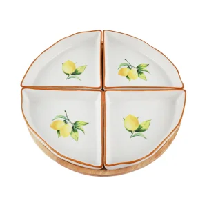 Cheap Fresh Citrus Ceramic Plate