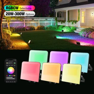 3CCT RGBCW Outdoor Garden IP65 Aluminum Spotlight